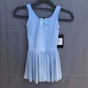 Baby blue ballet dress